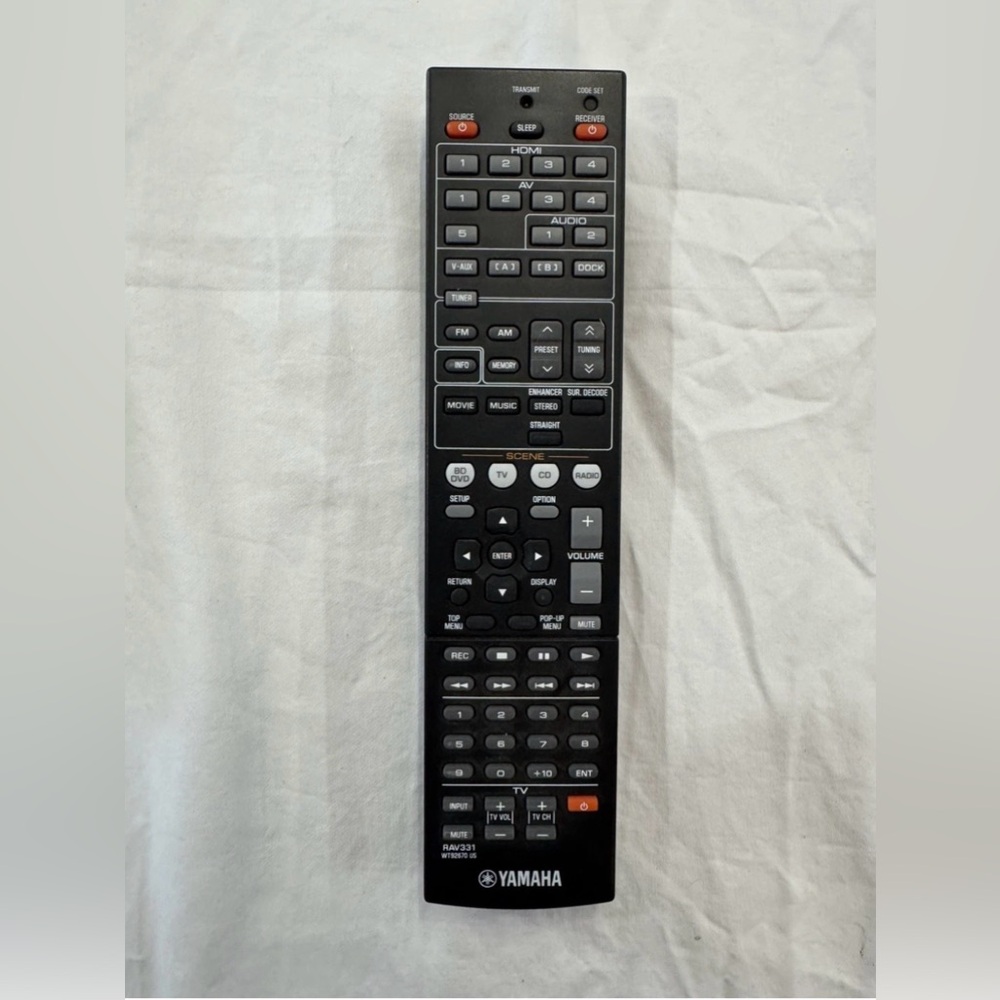 Used Yamaha RAV331 Remote Control untested